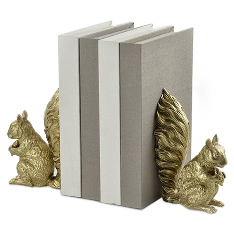 Держатель для книг Squirrel Book Holder Золотой Держатель для книг Squirrel Book Holder Золотой в Брянске | Loft Concept