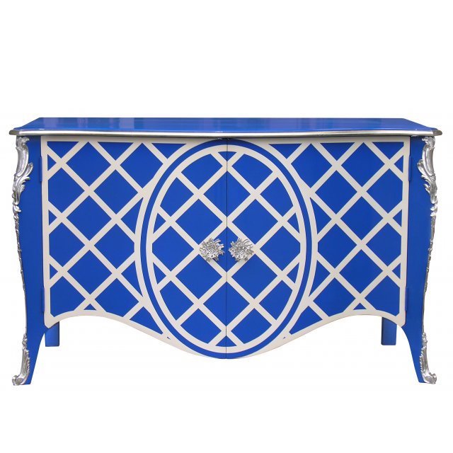 Комод L.XV DRESSER Blue Серебряный Синий в Брянске | Loft Concept 
