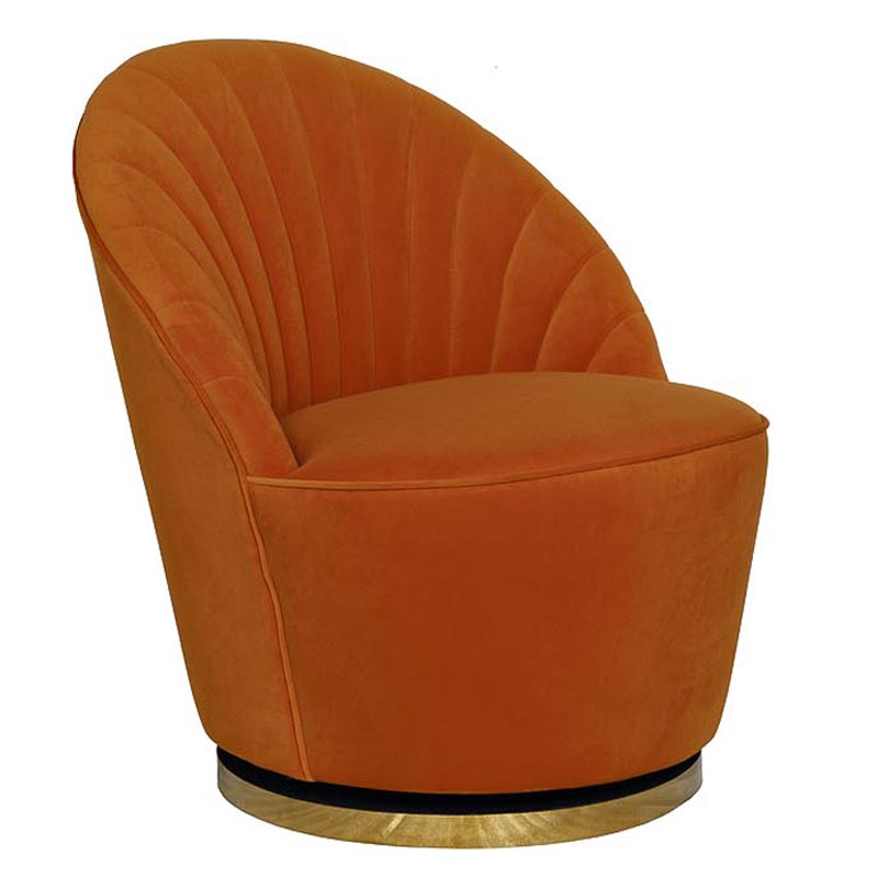 Кресло Gaylen Armchair Оранжевый Кресло Gaylen Armchair Оранжевый в Брянске | Loft Concept