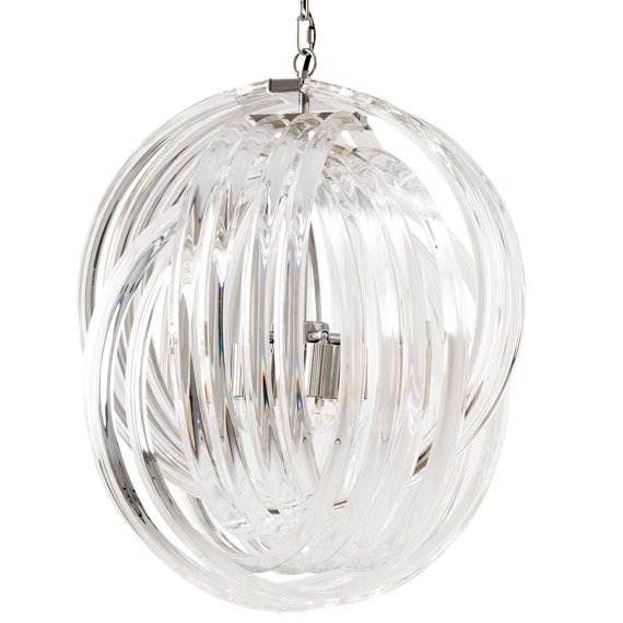 Люстра Chandelier Marco Polo M Прозрачный (Transparent) Никель Люстра Chandelier Marco Polo M Прозрачный (Transparent) Никель в Брянске | Loft Concept