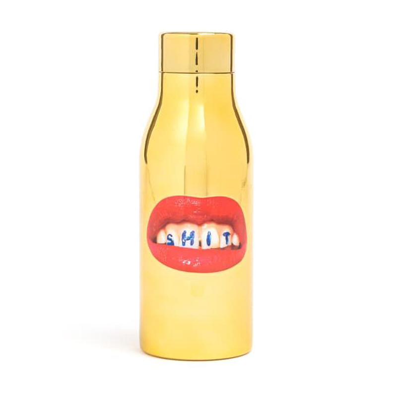Бутылка Seletti Thermal Bottle Shit Глянцевое золото Бутылка Seletti Thermal Bottle Shit Глянцевое золото в Брянске | Loft Concept