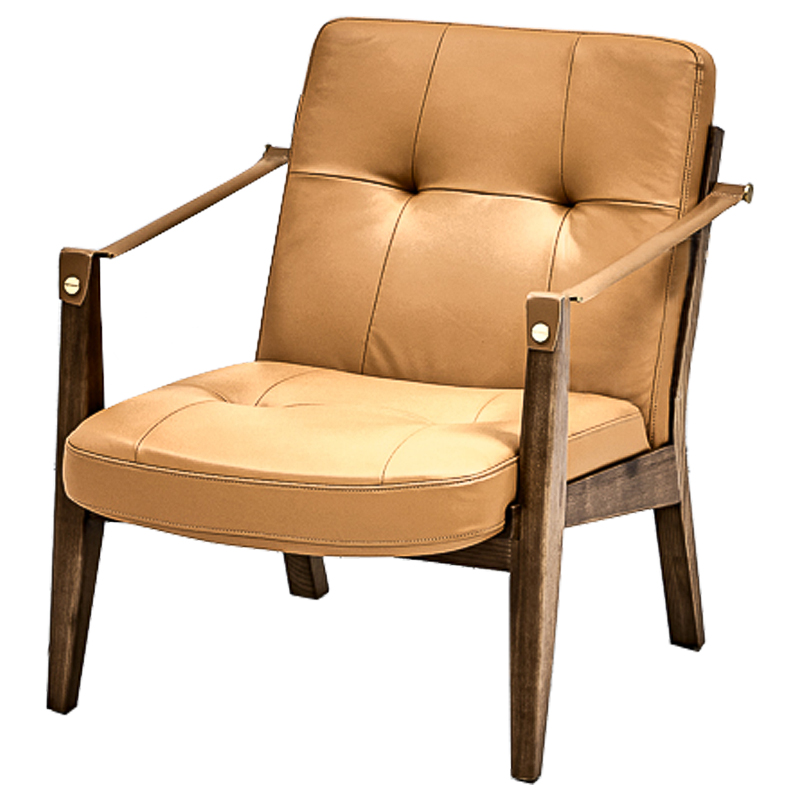 Кресло Toulouse Armchair Горчичный Коричневый Кресло Toulouse Armchair Горчичный Коричневый в Брянске | Loft Concept