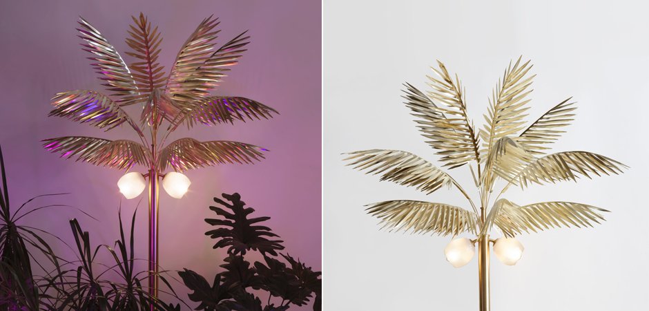 Торшер Palmyra palm tree lamp Торшер Palmyra palm tree lamp - Loft-Concept в Брянске