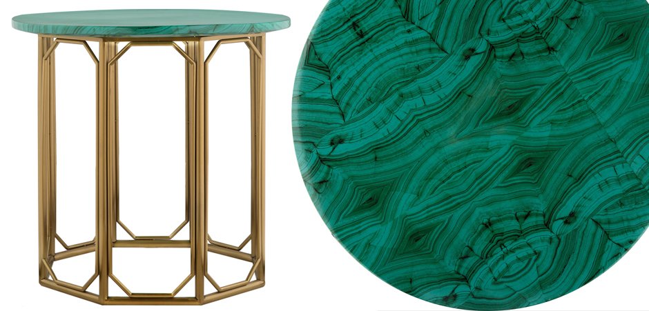 Malachite Modern Side Tables Malachite Modern Side Tables - Loft-Concept в Брянске