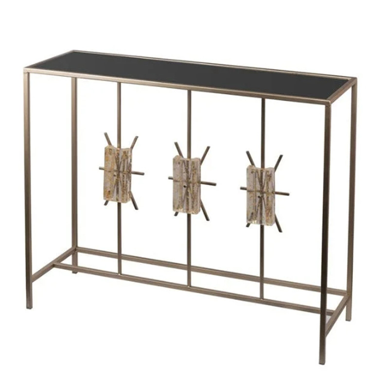 Консоль Console With Decor Золотой Консоль Console With Decor Золотой в Брянске | Loft Concept