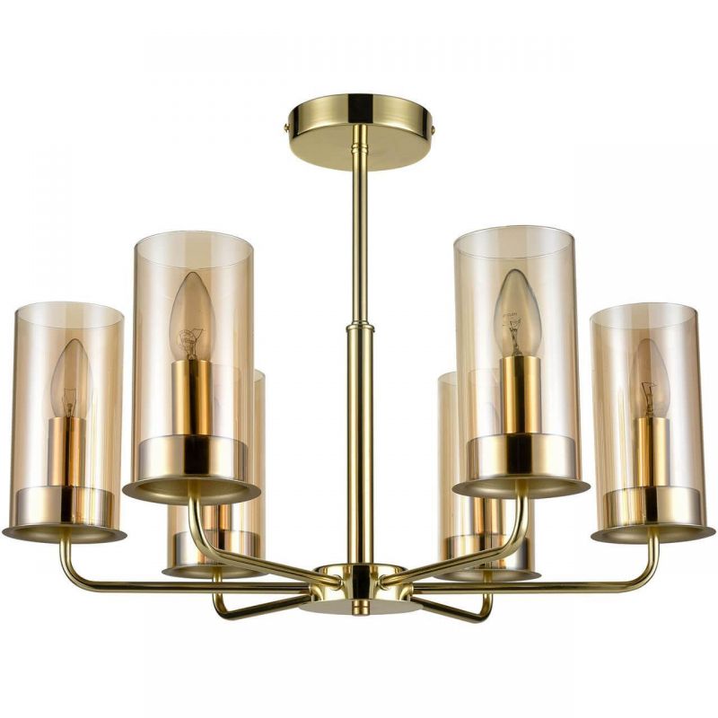 Люстра Honnor Chandelier gold Золотой Янтарь (Amber) Люстра Honnor Chandelier gold Золотой Янтарь (Amber) в Брянске | Loft Concept