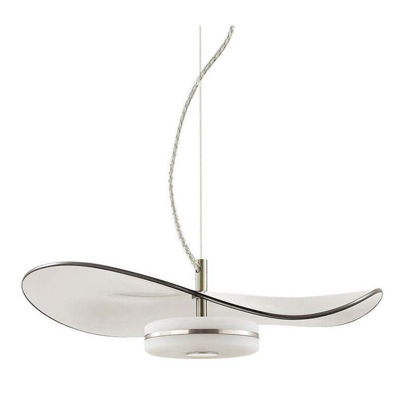 Подвесной светильник Floaty Smoky Hanging lamp Дымчатый (Smoke) Никель Подвесной светильник Floaty Smoky Hanging lamp Дымчатый (Smoke) Никель в Брянске | Loft Concept