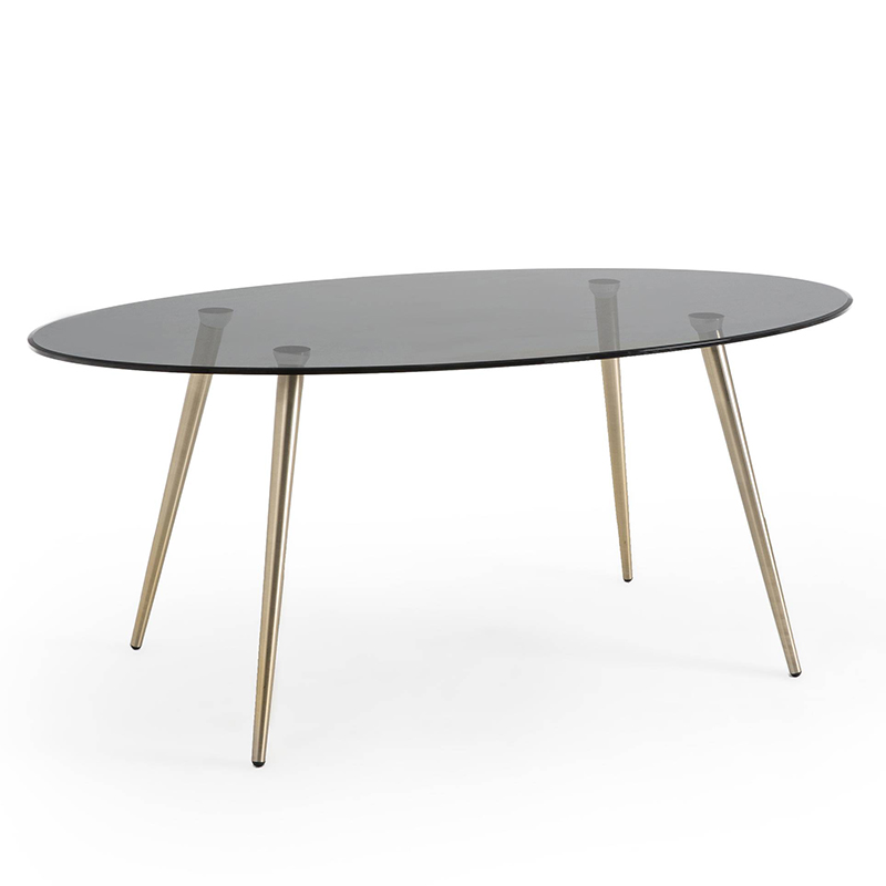 Обеденный стол Torborg Dinner Table Матовый Шампань Обеденный стол Torborg Dinner Table Матовый Шампань в Брянске | Loft Concept