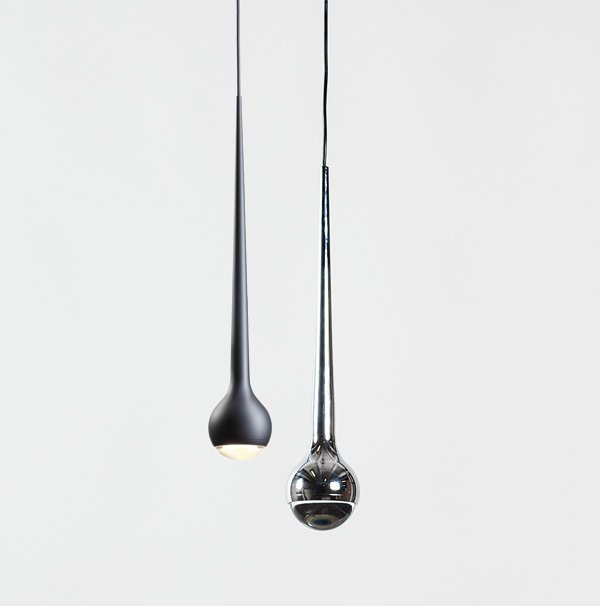 Подвесной светильник Falling Up Pendant Light Черный Хром Подвесной светильник Falling Up Pendant Light Черный Хром в Брянске | Loft Concept