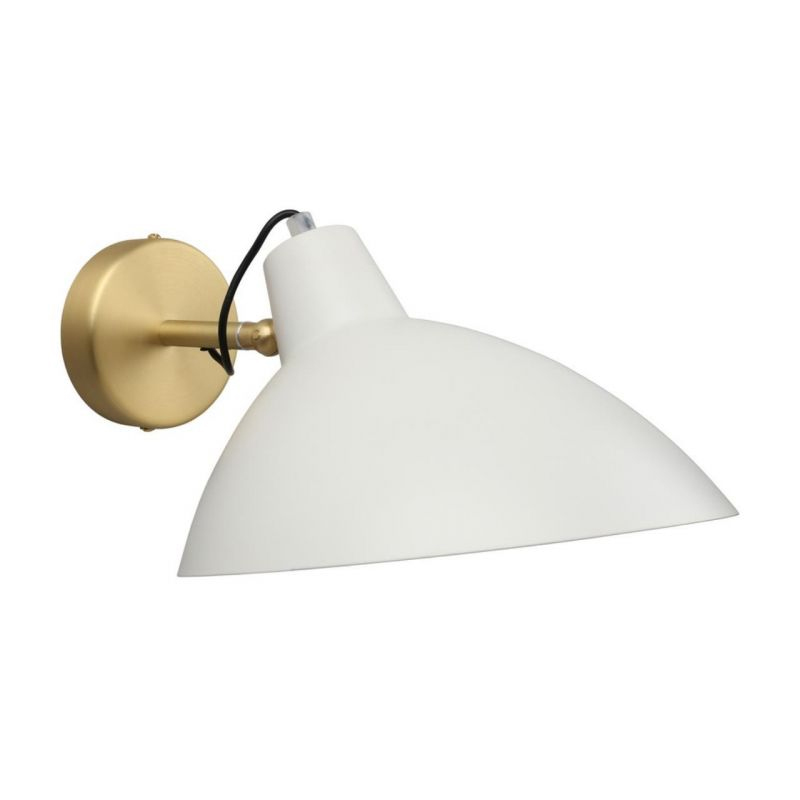 Бра с белым матовым плафоном Retro Light матовое золото Белый Бра с белым матовым плафоном Retro Light матовое золото Белый в Брянске | Loft Concept