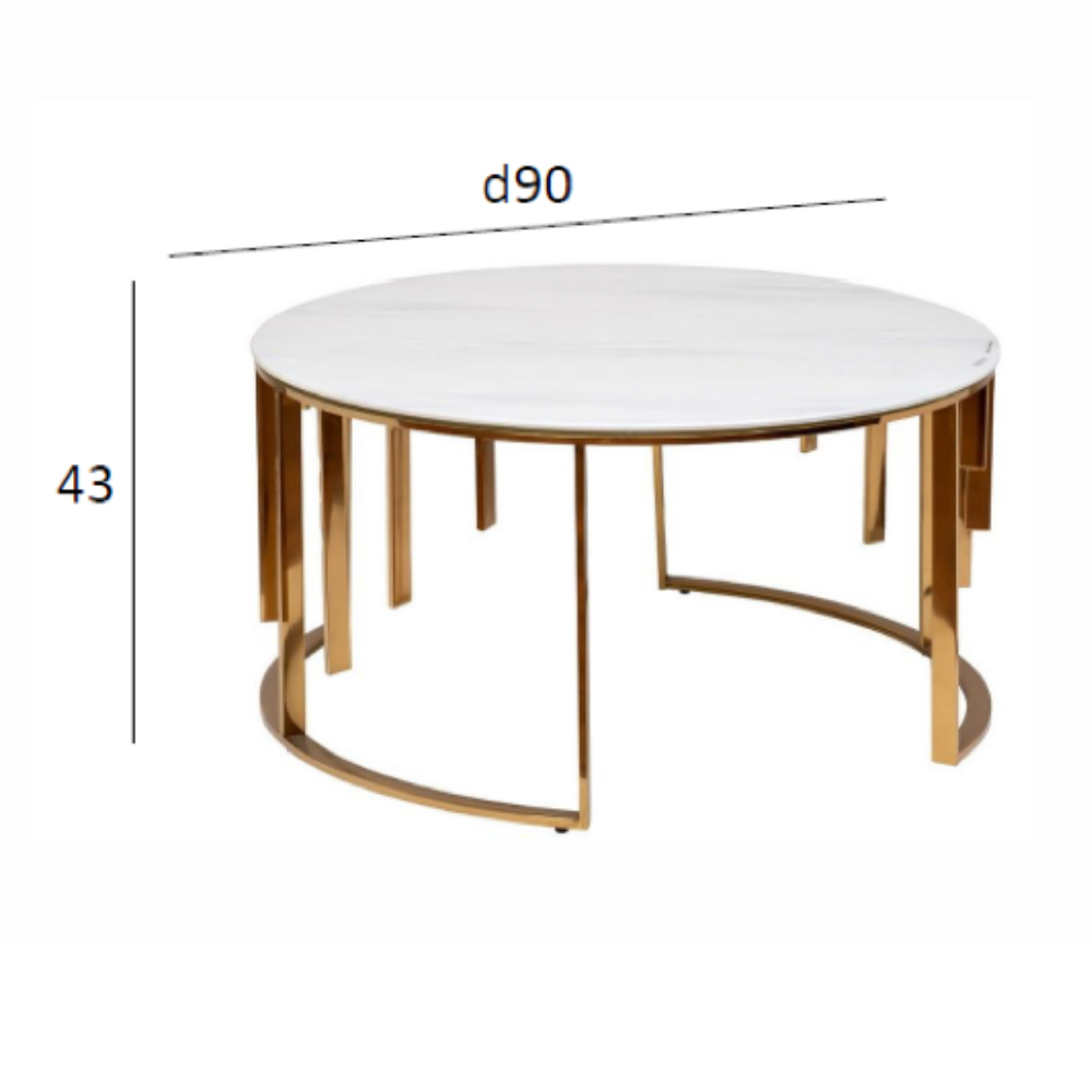 Стол журнальный круглый Interior Accent Стол журнальный круглый Interior Accent в Брянске