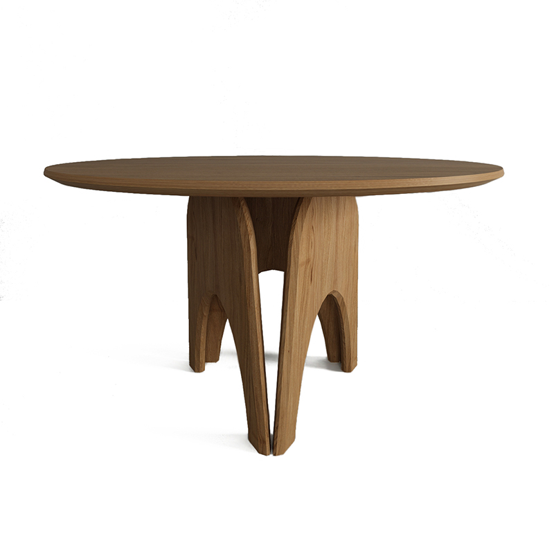 Обеденный круглый стол из дерева Pelican Dinner Table Древесина Обеденный круглый стол из дерева Pelican Dinner Table Древесина в Брянске | Loft Concept