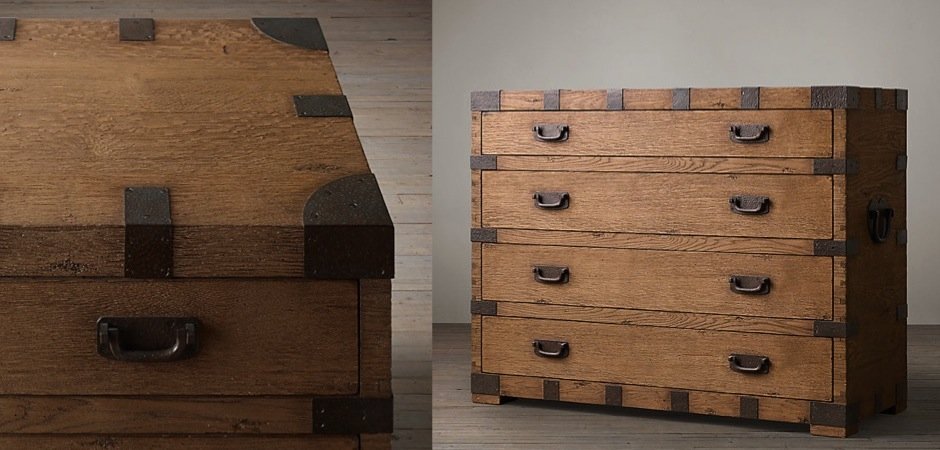Комод в винтажном стиле Vintage Antique Oak Комод в винтажном стиле Vintage Antique Oak - Loft-Concept в Брянске