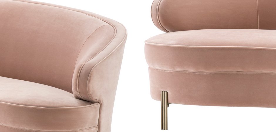Диван Eichholtz Sofa Pierson nude Диван Eichholtz Sofa Pierson nude - Loft-Concept в Брянске