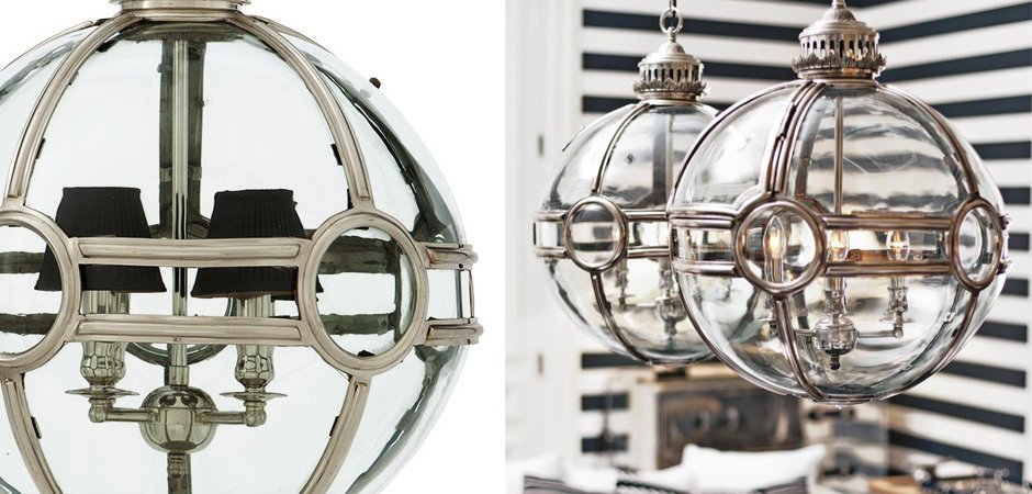 Люстра Lantern Hagerty Antique Silver - Loft-Concept в Брянске