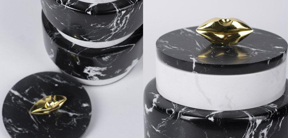 Kelly Wearstler LARGE MELANGE JAR Kelly Wearstler LARGE MELANGE JAR - Loft-Concept в Брянске