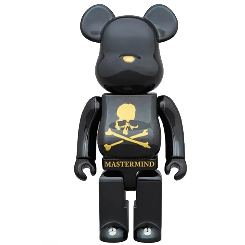 Статуэтка Bearbrick Black Mastermind Черный Статуэтка Bearbrick Black Mastermind Черный в Брянске | Loft Concept
