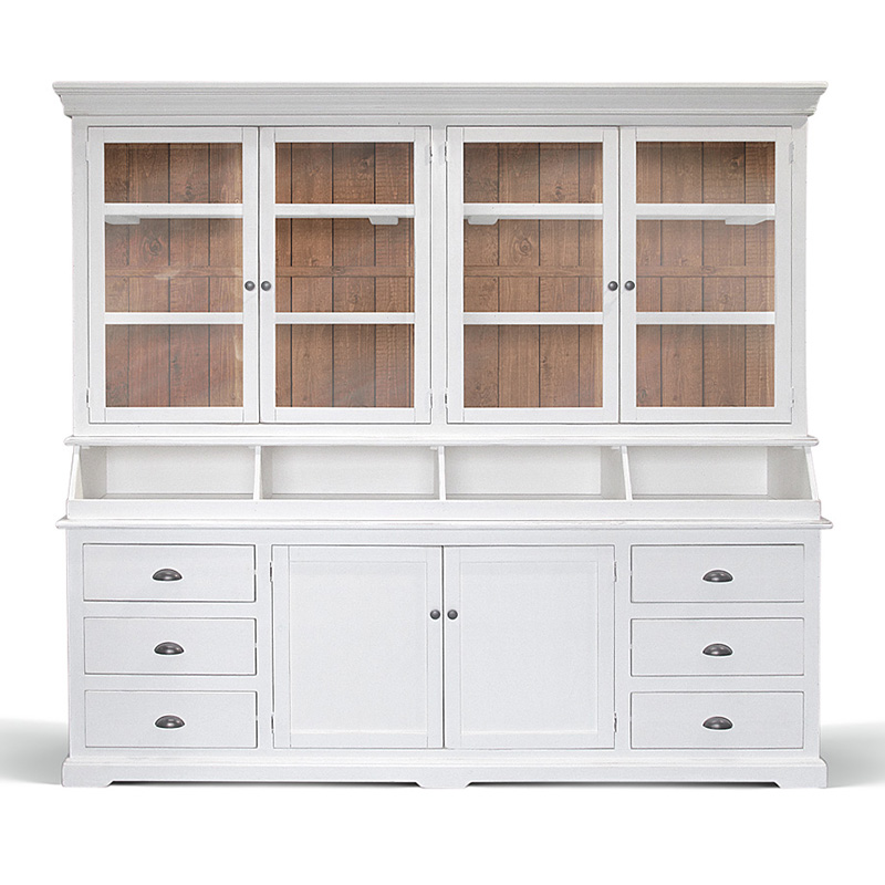 Шкаф Ruggerio Provence HARMONIE Glass Door big Белый Шкаф Ruggerio Provence HARMONIE Glass Door big Белый в Брянске | Loft Concept