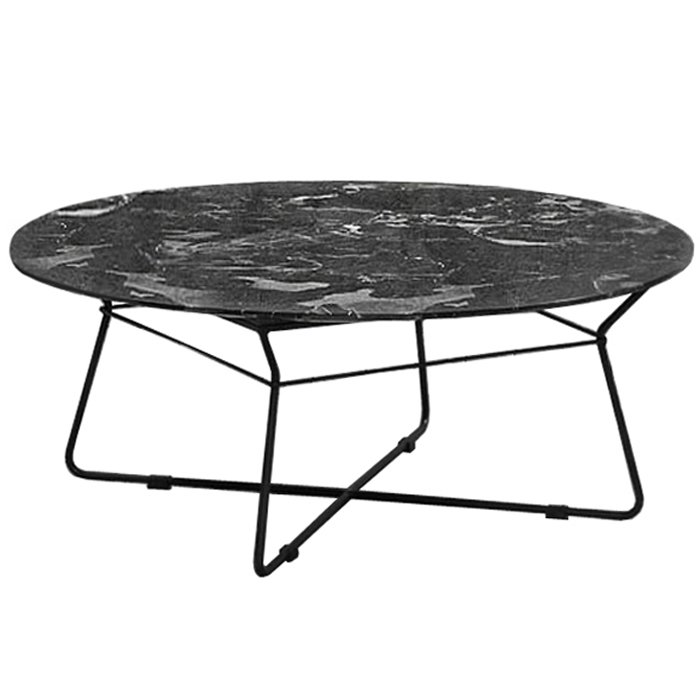 Кофейный стол Marble Coffee Table Черный Черный Мрамор Nero Кофейный стол Marble Coffee Table Черный Черный Мрамор Nero в Брянске | Loft Concept
