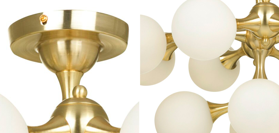 Потолочный светильник MOONDROP Lamp Gold 13 Потолочный светильник MOONDROP Lamp Gold 13 - Loft-Concept в Брянске