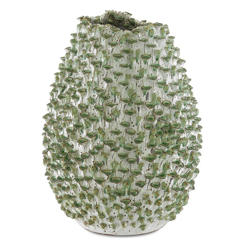 Ваза Milione Medium Vase Белый Зеленый Ваза Milione Medium Vase Белый Зеленый в Брянске | Loft Concept