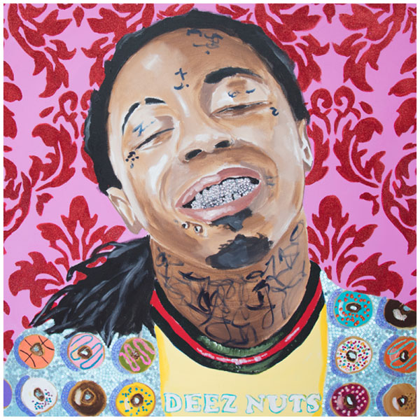 Картина “Deez Nuts Weezy” Мульти Картина “Deez Nuts Weezy” Мульти в Брянске | Loft Concept