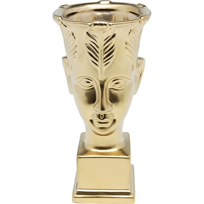 Ваза Golden Face Vase 26 Золотой Ваза Golden Face Vase 26 Золотой в Брянске | Loft Concept