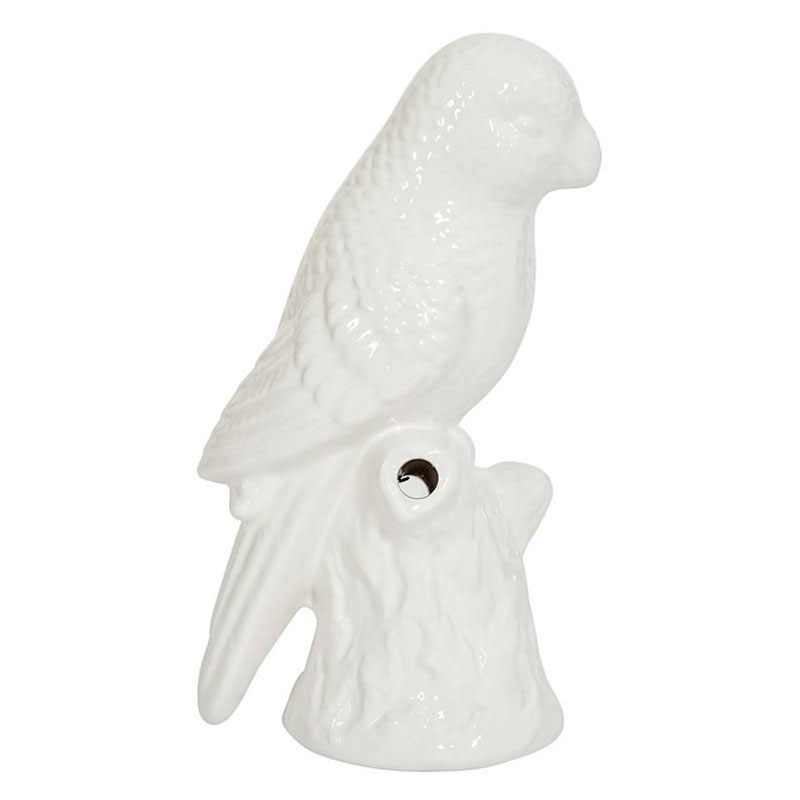 Фигурка керамика белый попугай Small Parrot Белый Фигурка керамика белый попугай Small Parrot Белый в Брянске | Loft Concept