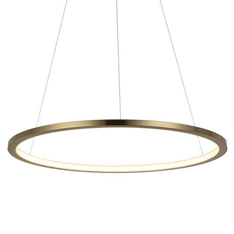 Подвесной светильник Yvette Ring Horizontal gold Золотой Подвесной светильник Yvette Ring Horizontal gold Золотой в Брянске | Loft Concept