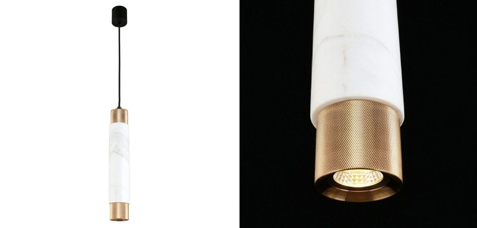 Подвесной светильник Cocktail Tube Бронзовый Подвесной светильник Cocktail Tube Бронзовый - Loft-Concept в Брянске