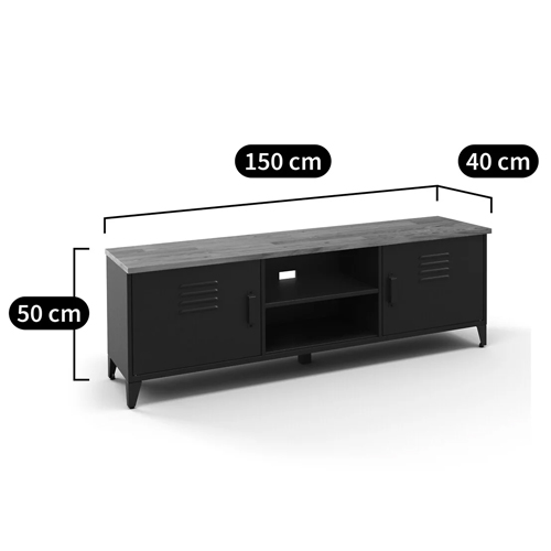 ТВ-тумба из металла и столешницей из массива дуба Metal Wood TV-Stand ТВ-тумба из металла и столешницей из массива дуба Metal Wood TV-Stand в Брянске
