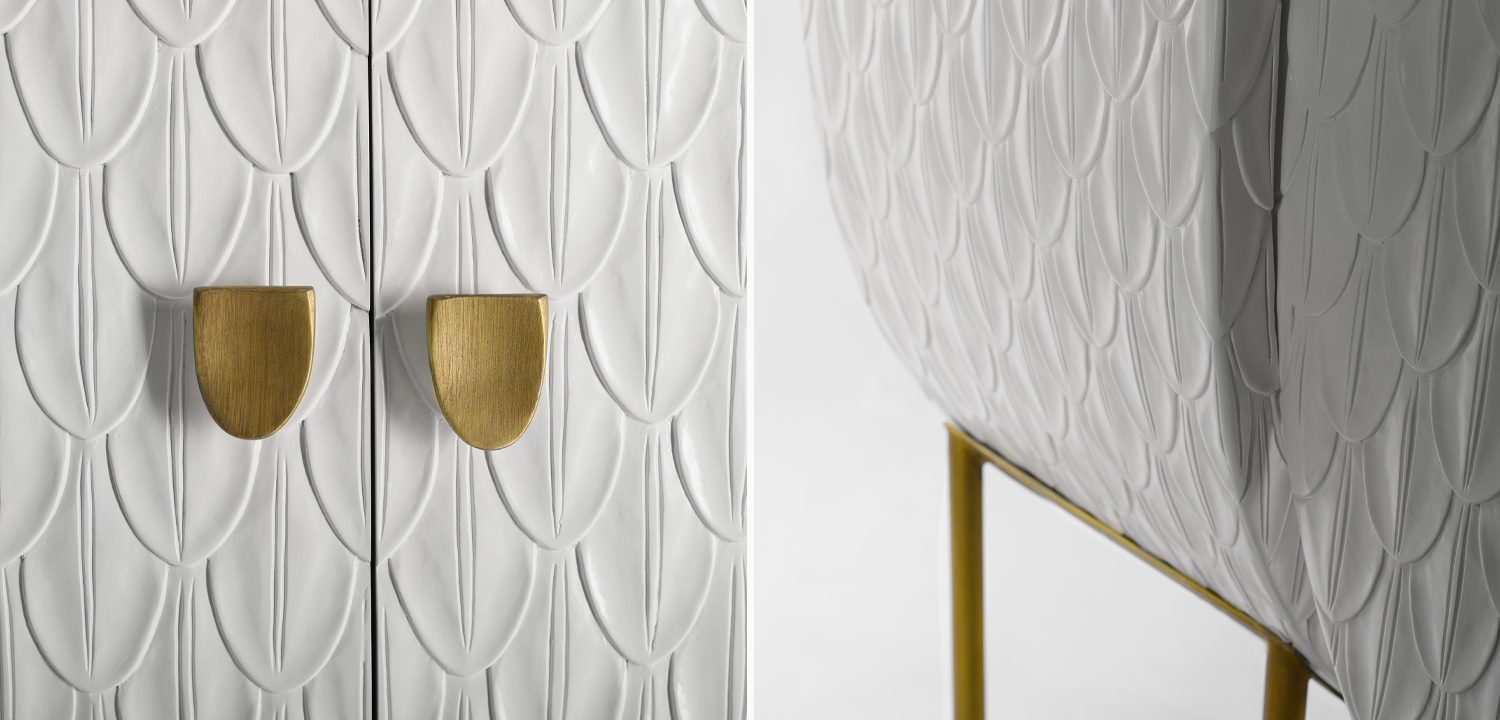 Шкаф White Feathers Cabinet - фото №1