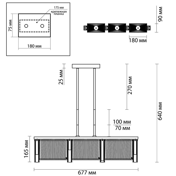 Люстра Madelen Chrome Linear Chandelier Люстра Madelen Chrome Linear Chandelier в Брянске