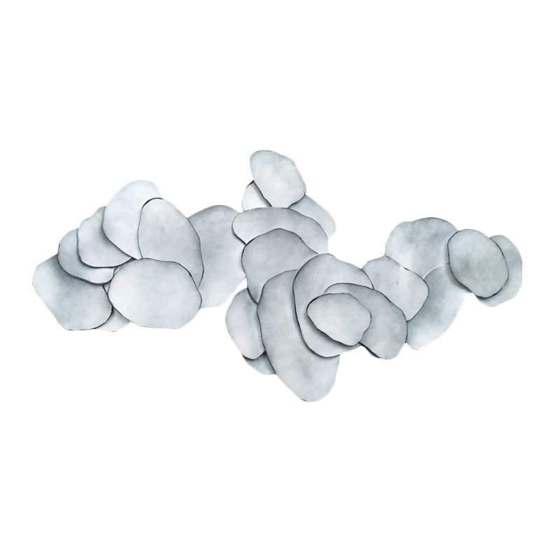 Арт-объект на стену Silver Blue Flakes Серо-голубой Арт-объект на стену Silver Blue Flakes Серо-голубой в Брянске | Loft Concept