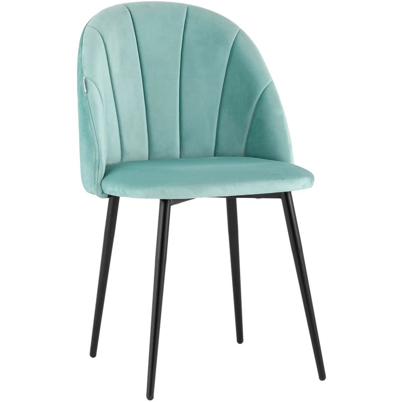 Стул Balsari S Chair Цвет Тиффани Бирюзовый Черный Стул Balsari S Chair Цвет Тиффани Бирюзовый Черный в Брянске | Loft Concept