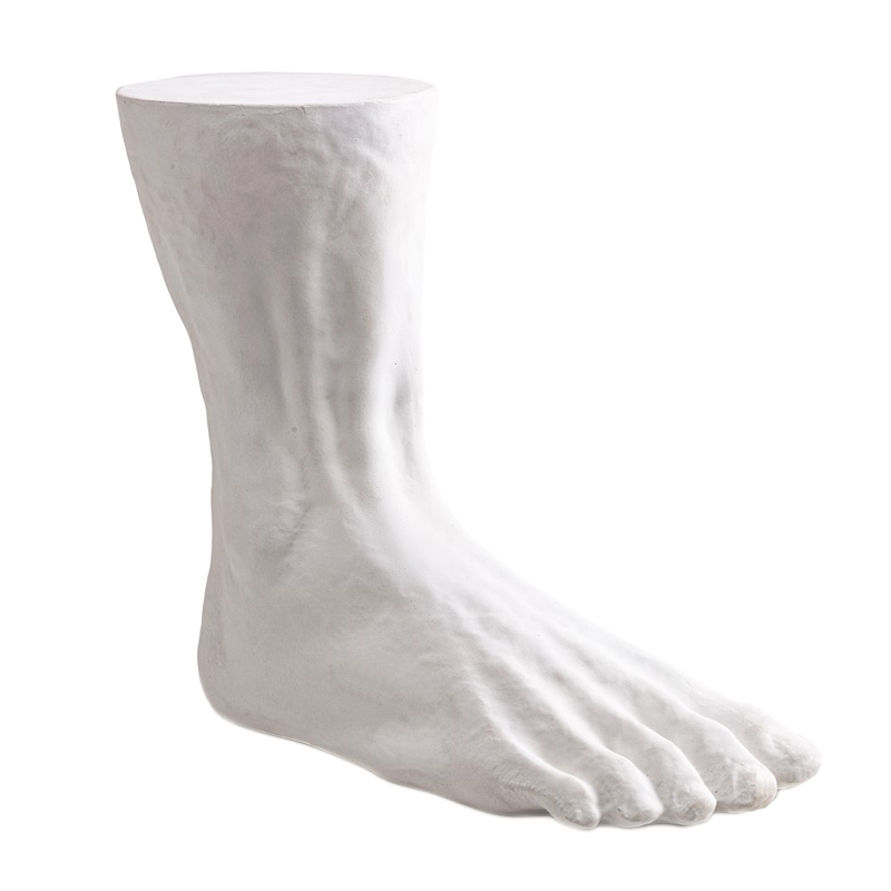 Приставной столик Seletti Сolossus Foot Белый Приставной столик Seletti Сolossus Foot Белый в Брянске | Loft Concept