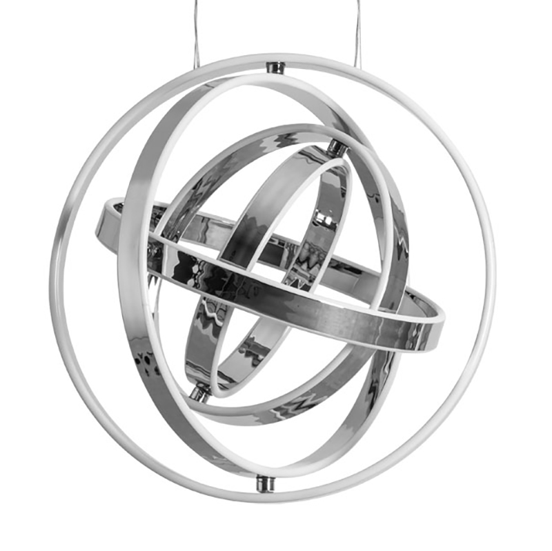 Люстра дизайнерская Rings Серебряный Люстра дизайнерская Rings Серебряный в Брянске | Loft Concept