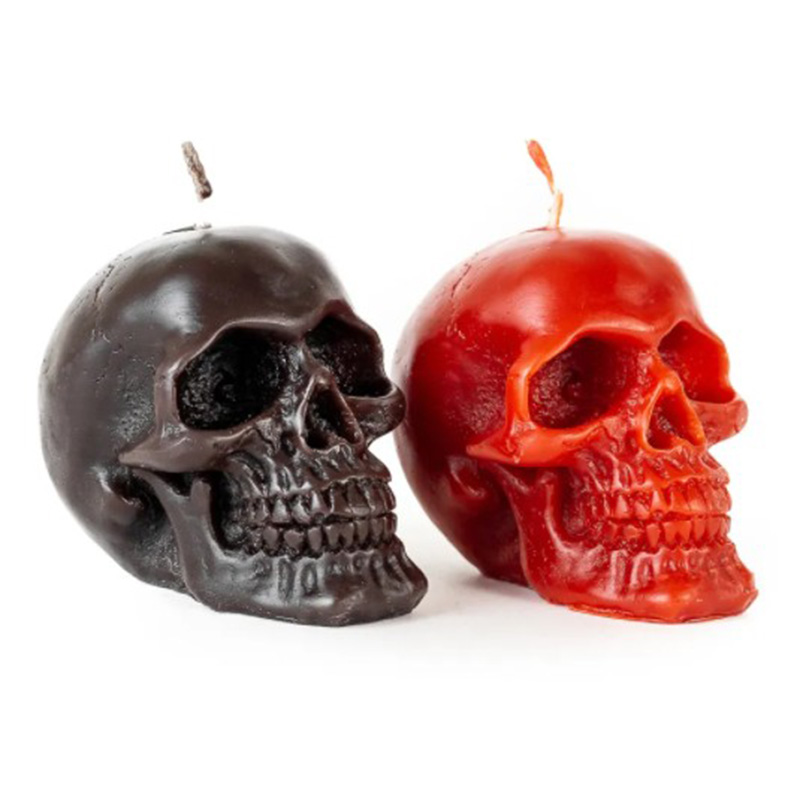 Набор свечей Black Red Skulls Черный Красный Набор свечей Black Red Skulls Черный Красный в Брянске | Loft Concept