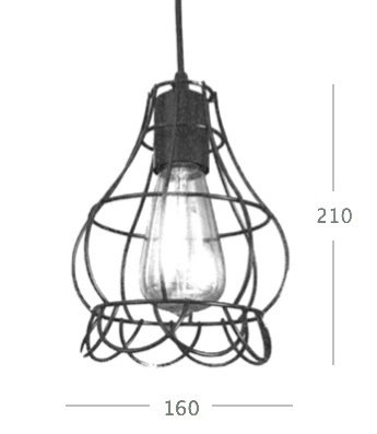 Cветильник Loft Nest Cage №5 в Брянске