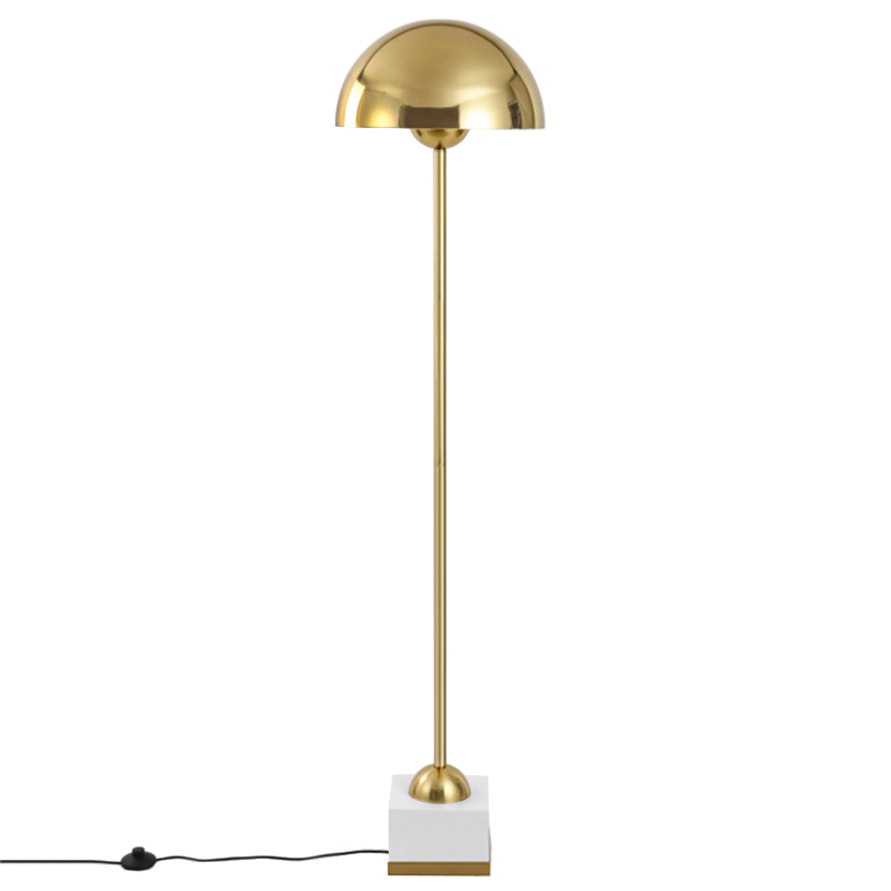 Торшер Riverside Floor Lamp Золотой Торшер Riverside Floor Lamp Золотой в Брянске | Loft Concept