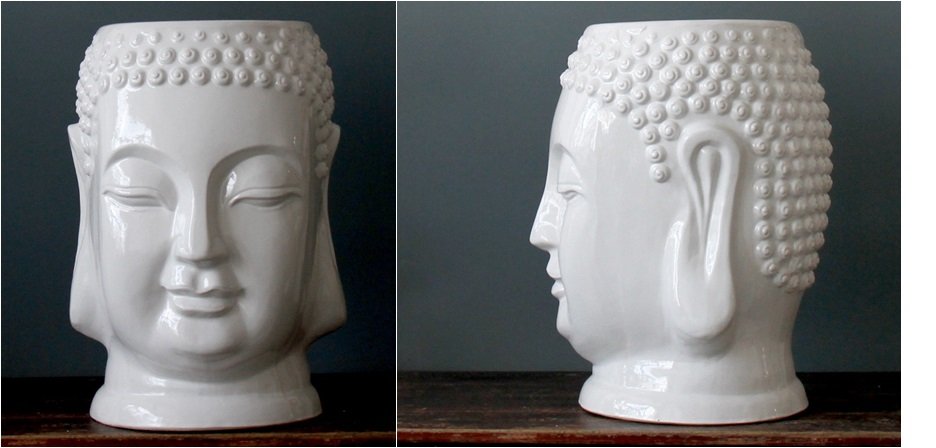 Керамический табурет White buddha Керамический табурет White buddha - Loft-Concept в Брянске