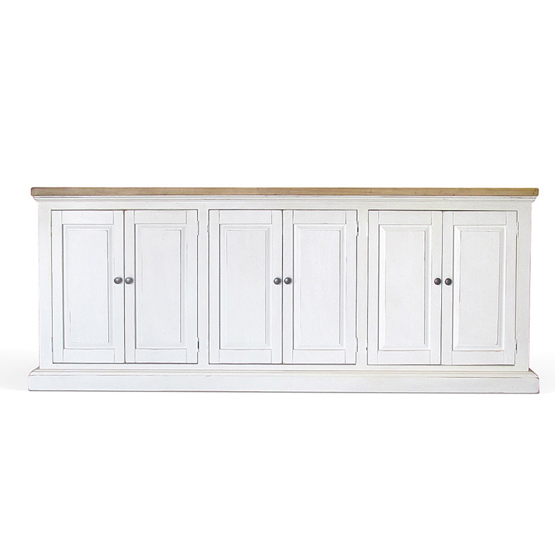 Комод длинный в стиле прованс Lazzaro Provence HARMONIE Antique White Белый Белый Комод длинный в стиле прованс Lazzaro Provence HARMONIE Antique White Белый Белый в Брянске | Loft Concept