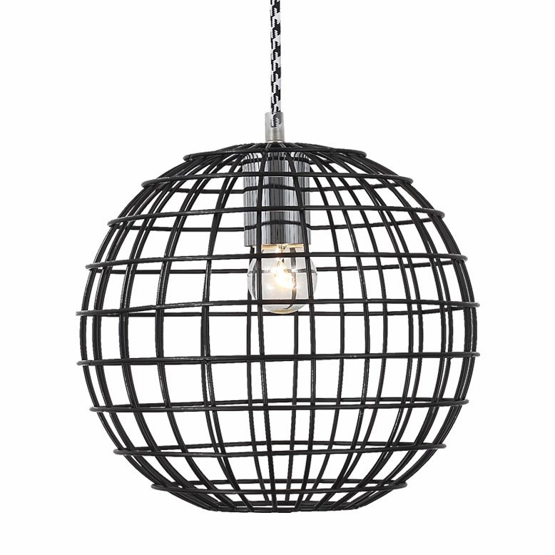 Люстра Iron Farm Cage Pendant Black Черный Люстра Iron Farm Cage Pendant Black Черный в Брянске | Loft Concept