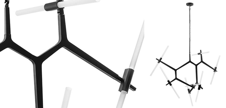 Люстра Агнес Chandelier Black 14 Люстра Агнес Chandelier Black 14 - Loft-Concept в Брянске