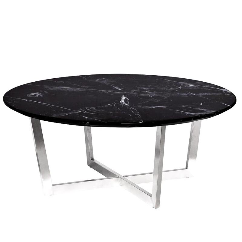 Кофейный стол Adamson Coffee Table Серебряный Кофейный стол Adamson Coffee Table Серебряный в Брянске | Loft Concept