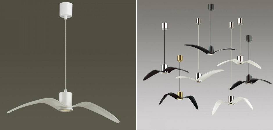 Подвесной светильник Seagull Average белый Подвесной светильник Seagull Average белый - Loft-Concept в Брянске