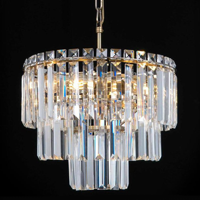 Люстра Odeon Chandelier Прозрачное Стекло диаметр 36 Прозрачный (Transparent) Латунь Люстра Odeon Chandelier Прозрачное Стекло диаметр 36 Прозрачный (Transparent) Латунь в Брянске | Loft Concept