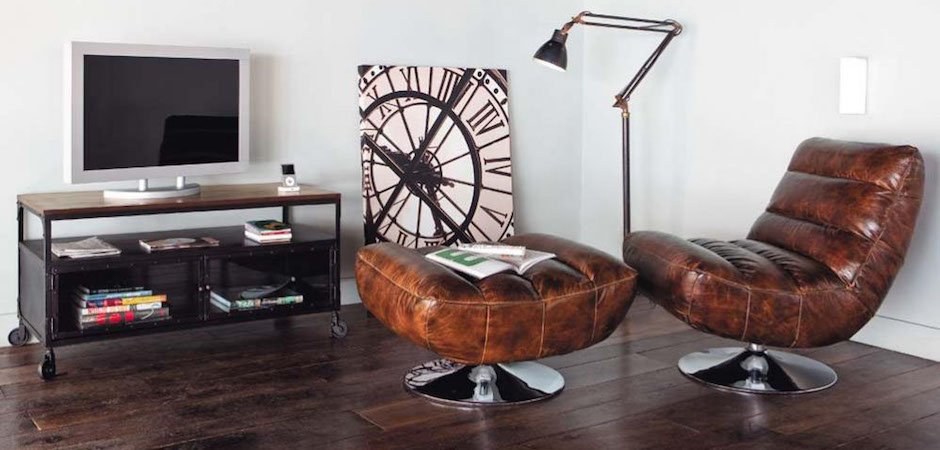 Тумба в стиле Индастриал на колёсах Industrial Bar Oak Chest mini Тумба в стиле Индастриал на колёсах Industrial Bar Oak Chest mini - Loft-Concept в Брянске