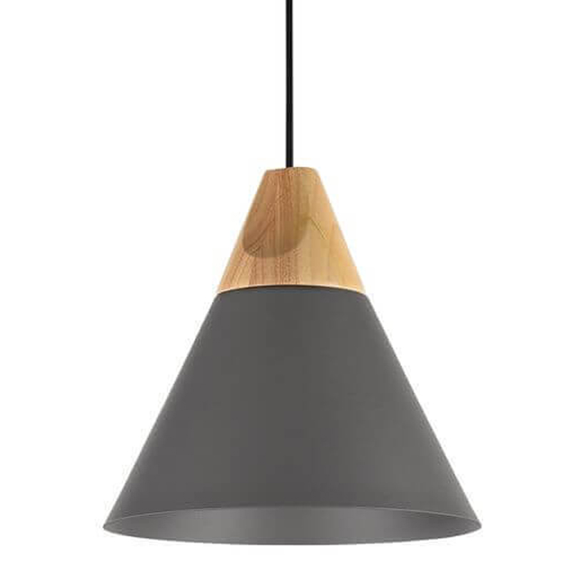Подвесной светильник Opaque Light grey 22 Серый Коричневый Подвесной светильник Opaque Light grey 22 Серый Коричневый в Брянске | Loft Concept