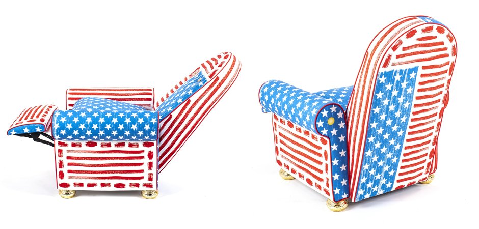 Кресло Seletti Lazy Painter USA Кресло Seletti Lazy Painter USA - Loft-Concept в Брянске